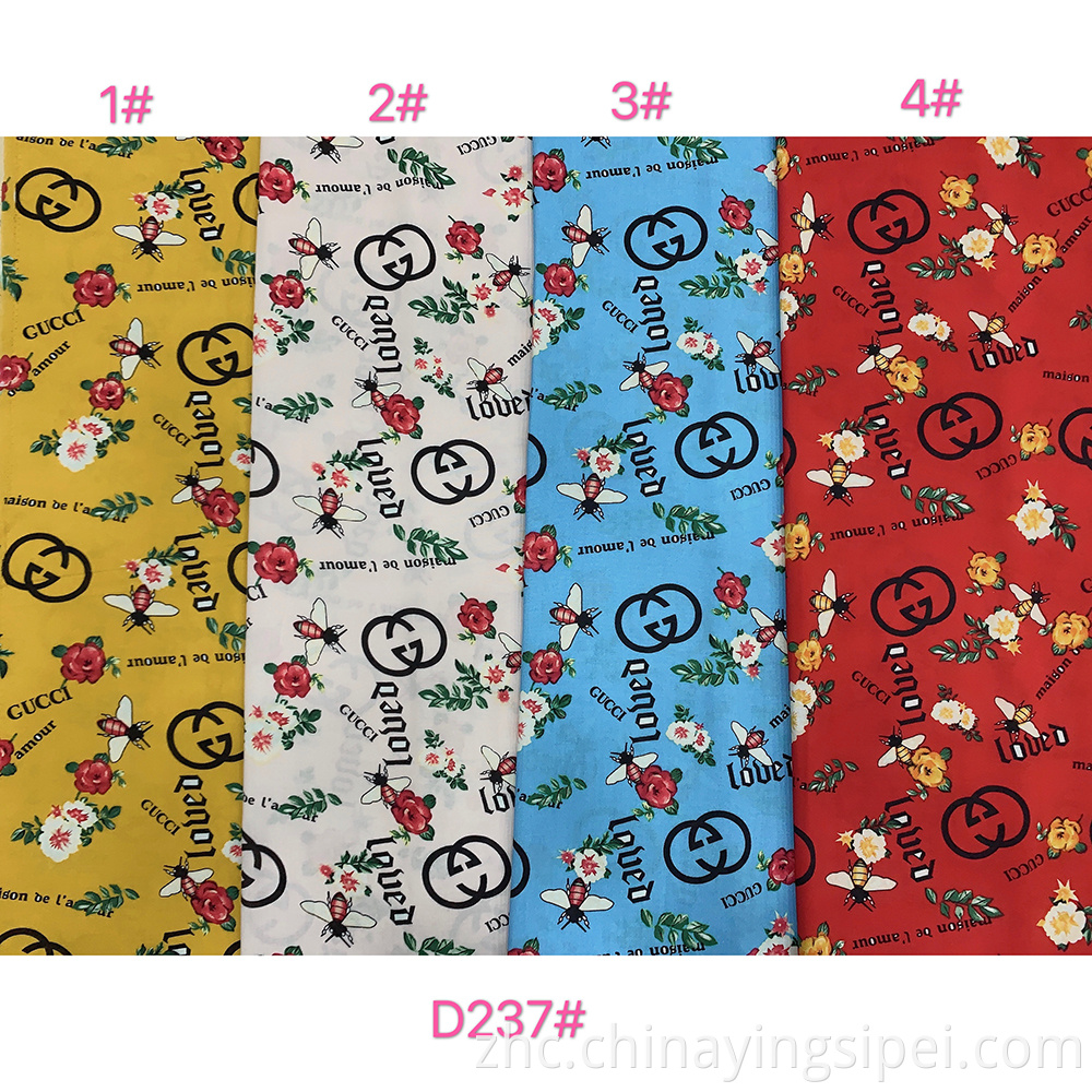 人造丝Challis Floral Print Mint 100％人造丝Challis质量使新鲜
